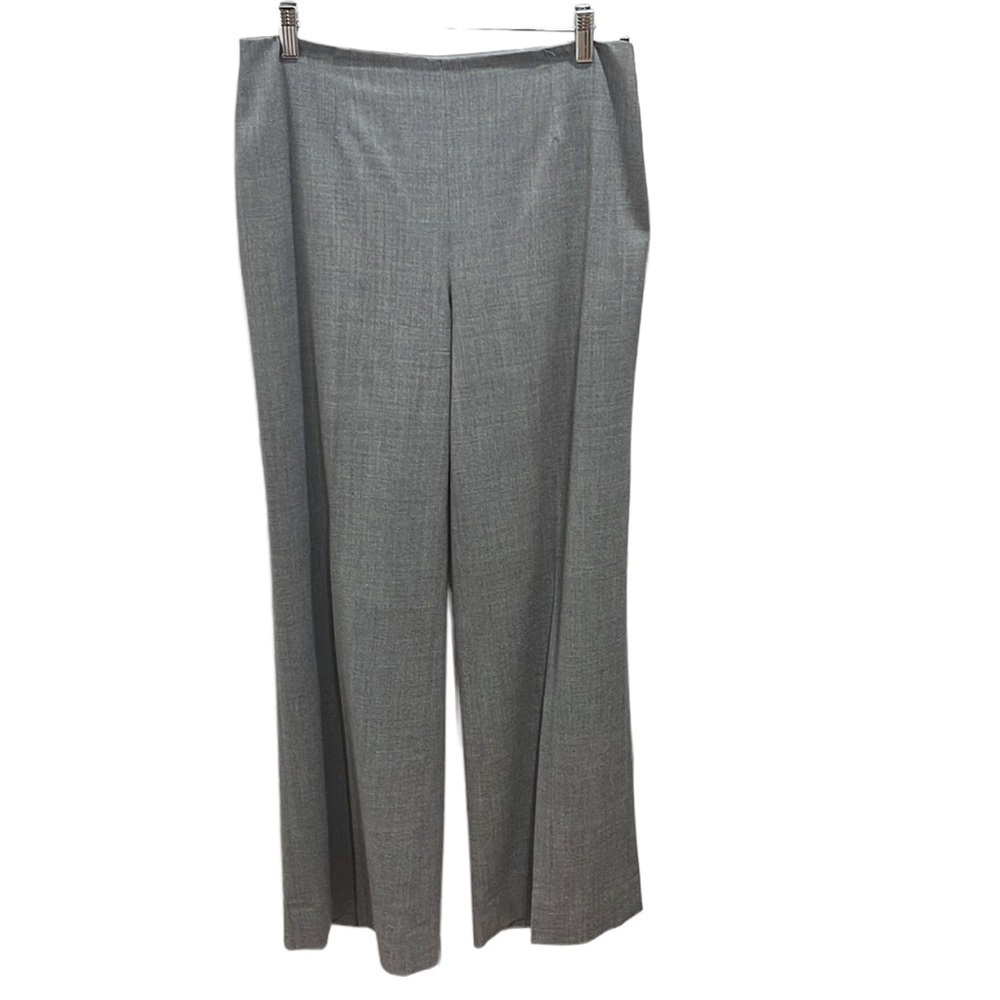 RALPH Lauren Black Label Stretch Wool Light Weight Straight Leg Pants SZ 10 Grey